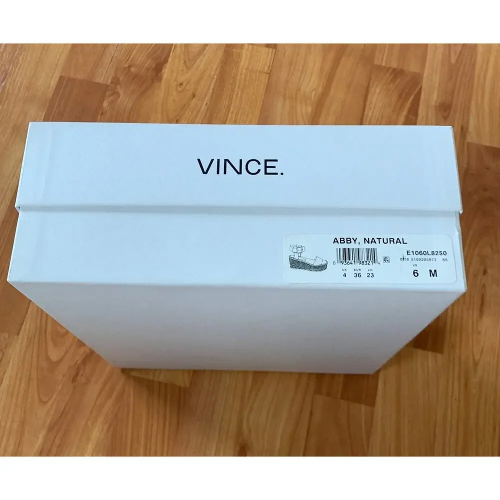 Vince White‎ empty shoe box